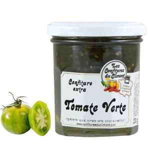 Les Confitures du Climont Gr�ne Tomaten Konfit�re extra 220 g handwerklich hergestellt
