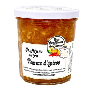 Les Confitures du Climont Apfel-Gew�rze Konfit�re extra 350g - Fruchtig & Aromatisch
