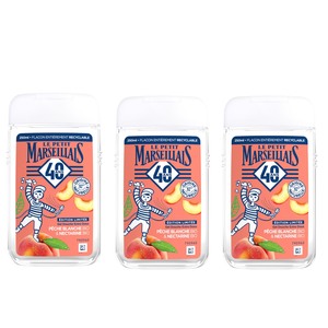 Le Petit Marseillais Duschgel mit Pfirsich & Nektarine 3 x 250ml Fruchtig Erfrischend