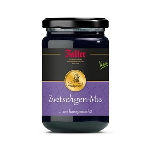 Faller Zwetschgen-Mus: Traditioneller Schwarzw�lder Genuss, 330g Handwerkskunst