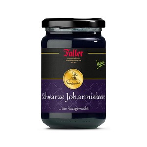 Fruchtaufstriche aus dem Schwarzwald Faller Johannisbeere schwarz Konfit�re extra
