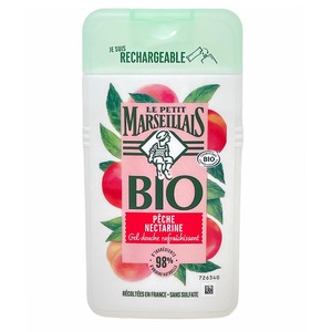 Le Petit Marseillais BIO Duschgel Pfirsich Nektarine 250ml - Feuchtigkeit aus Frankreich