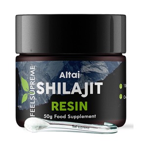 Feel Supreme Altai Shilajit Harz - 50 g reine Naturkraft mit �ber 80 Spurenelementen