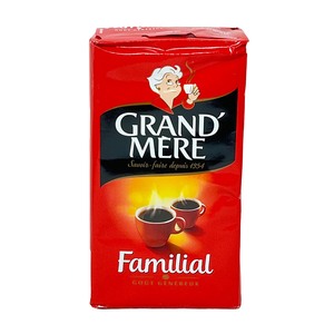 Kaffee Grand M�re Familial, gemahlener Kaffee aus Frankreich, 250g
