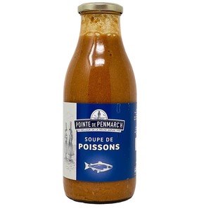 La Pointe de Penmarch Fischsuppe - Authentische Spezialit�t aus der Bretagne, 1 Liter