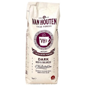 VAN HOUTEN VH1 Kakaopulver 1KG - Reichhaltiger & ausgewogener Instant Kakaodrink Genuss