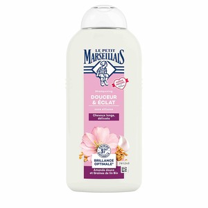 Le Petit Marseillais Softness & Shine Shampoo mit Mandeln und Bio-Leinsamen