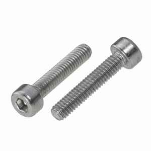 Zylinderschraube DIN 912 / ISO 4762 - Edelstahl A2 (V2A) - Innensechskant - Teilgewinde