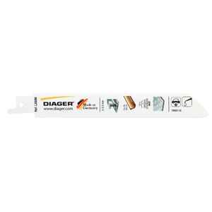 S�bels�gebl�tter Bi-Metall - Gesamtl�nge: 200 mm - f�r Stahl, Edelstahl & NE-Metalle - 2,0-3,5 mm - 5 St�ck