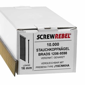 SCREW REBEL Premium Stauchkopfn�gel, Typ J-Brads CNKHA