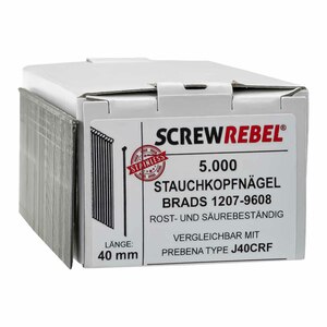 Stauchkopfn�gel (BRADS) Rost- & S�urebest�ndig �hnlich Prebena Brads Typ J CRF 