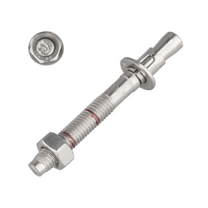 Bolzenanker Edelstahl A4 - ETA Option 7, rostfreie Achse & Clip - f�r schwere Lasten in ungerissenem Beton