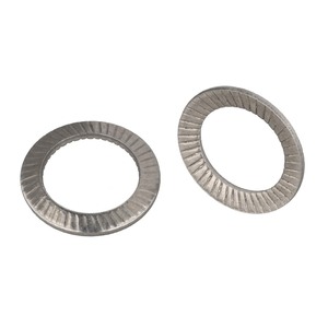 Sicherungsscheibe - Edelstahl A2 - Form S - mit Federwirkung - rostbest�ndig