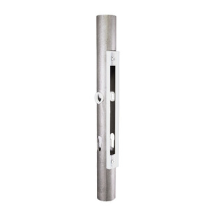 Stahl Konstruktionsrohr  42,4 x 2 mm - L�nge 400 mm - vorgerichtet f�r Rohrrahmenschloss - roh