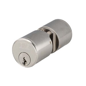 BKS Rundzylinder 31/31 mm - Profilzylinder mit Anbohrschutz - 5 Stifte - matt vernickelt - f�r Haust�ren & Feuerschutzt�ren