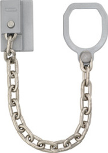 ABUS T�rgriffkette SK89 - silber - Sicherheitsstufe 5 - T�rsicherung ohne Bohren - geh�rtete Stahlkette
