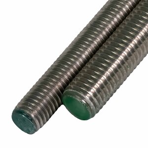 Gewindestange DIN 975 / DIN 976-1 - Edelstahl A2, 1000?mm, metrisches Gewinde - rechts/links