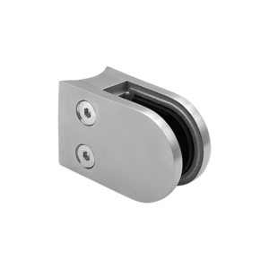 V2A Klemmbefestigung, 45 x 63 mm, Rohr 42,4 mm Modell 55, mit allgemeiner bauaufsichtlicher Zulassung