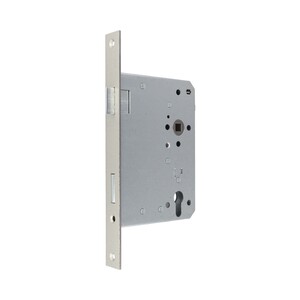 Haust�r-Einsteckschloss PZ - 100 mm Dornma� - 92 mm Entfernung - 10 mm Nuss - DIN rechts - kantig