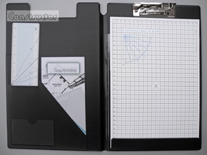 Mappe Clip SET DIN A4 mit Ma�stabslineal