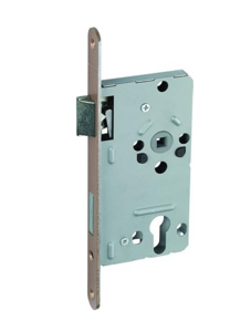 ABUS Zimmert�rschloss BB goldfarbig - Einsteckschloss - runder Stulp 18x235 - Dorn 55 | Entfernung 72 | Nuss 8 - DIN 18251-1 Klasse 1 - 1 Stk. (inkl. BB-Schl�ssel)