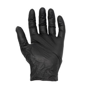 Ulith� Nitril-Einweghandschuhe - schwarz - puderfrei - Typ 40/PF - 100 St�ck