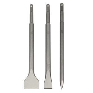 SDS?plus MULTI?SET bestehend aus: Spitzmeiel rund, Spatmeiel und Flachmeiel