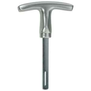 Ergonomischer Garagentorgriff 9 x 90 mm Alu F1 