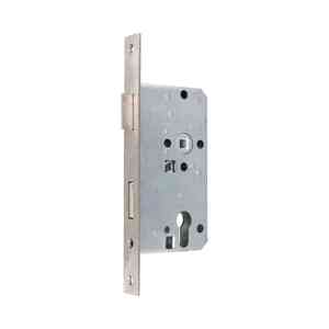 Zimmert�rschloss PZ/W 55-2/72/8 DIN Rechts, 24mm kantig,Niro