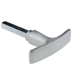 Garagentorgriff Leichtmetall F1 8x60 Griff Garagentor