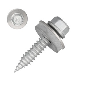 EJOT EJOFAST JF3-2 Bohrschraube 5,5 x 25 mm - Edelstahl A2 - E16 Dichtscheibe - SW8
