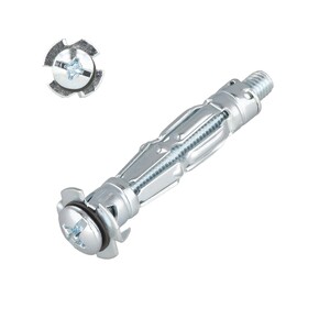 Hohlraum-Metalld�bel mit Rundkopfschraube - verzinkt - f�r Gipskarton & Hohlziegel