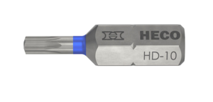 HECO-Drive Bit mit GripFit - 25 mm - mit Farbcodierung 