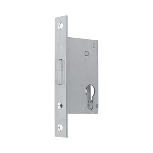 RR-Riegelschloss - Dornma� 45 mm - Stulp 24 x 150 mm verzinkt - Riegel 5 mm vorstehend - kantig