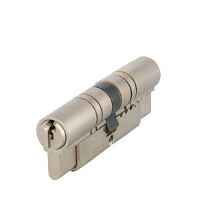 Profilzylinder l�ngenverstellbar 45/45 mm - 6-Stift - Aufbohrschutz - inkl. 3 Schl�ssel & Servicekarte