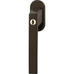 ABUS Abschlie�barer Fenstergriff FG110 - braun - Fenstergriff mit Schl�ssel - Vierkantstift 7 mm