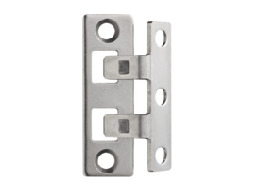 Bandseitensicherung (T�raushebesicherung) - Edelstahl - DIN links / rechts - verdeckte Zusatzsicherung f�r Haus- und Wohnungst�ren