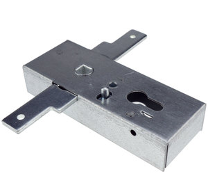 Garagentorschloss seitlich schlie�end 1846/05 mit 9 mm Vierkant