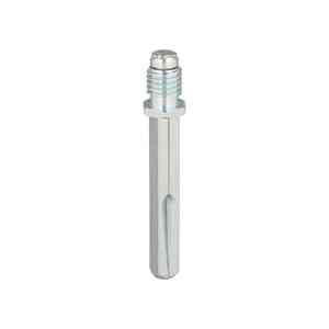 Wechselstift 8 x 110 mm - Gewinderolle & Kerbe - verzinkter Stahl - f�r T�rdr�cker