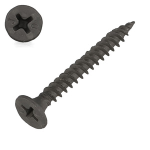 SCREW REBEL Schnellbauschrauben Feingewinde - PH2 - phosphatiert - Trompetenkopf - f�r Metallprofile
