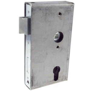 Einsteckschloss mit Schlosskasten f�r 30 mm Rohr - Dornma� 60 - PZ 72 - DIN links / rechts - Bever 360361P