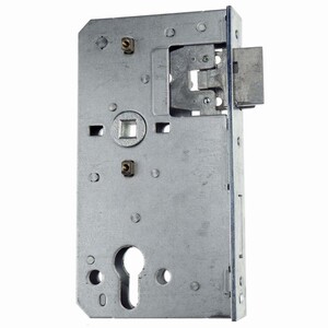 Einsteckschloss - Ersatzschloss f�r Metallt�ren - 30 mm Rohr - Dornma� 60 - PZ 72 - DIN links / rechts