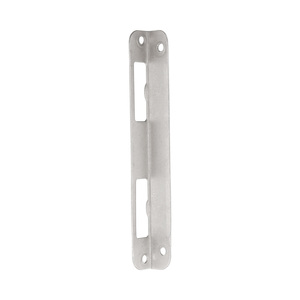 Zimmert�r-Winkelblech - abgerundet - 170x20x20 mm - universal L/R - 4x4 mm Befestigung - 1 Stk
