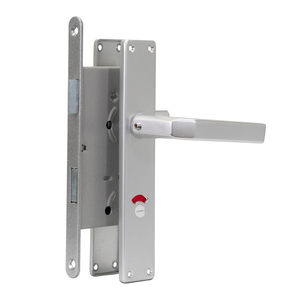 WC-T�r-Schloss Set - DIN Rechts - 18 x 235 mm Rundstulp - Garnitur F1