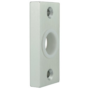 Dr�ckerrosette Alu F1 massiv, kantig, 30 x 67 x 10 mm