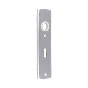 Kurzschild f�r Dr�cker und Buntbart-Schl�ssel - Aluminium F1 - 55 mm Entfernung - 40 x 165 mm
