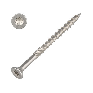 Holzbauschrauben Edelstahl C1 - Senkkopf - Teilgewinde - TX-Antrieb - ETA-zugelassen