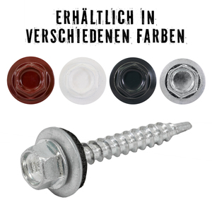 Trapezblechschrauben, Selbstbohrende Fassadenbauschraube mit ETA