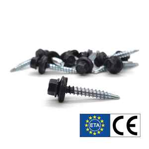 Trapezblechschrauben Edelstahl mit Bimetall-Bohrspitze, selbstbohrende Fassadenbauschraube mit ETA