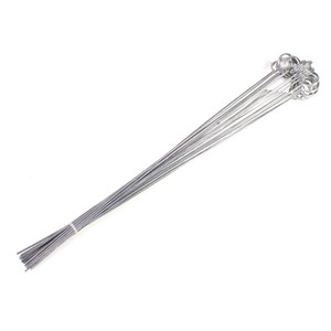 25 Metallstecker Preisschildhalter Etikettenhalter Schilderhalter 40cm �se 25mm verzinkt